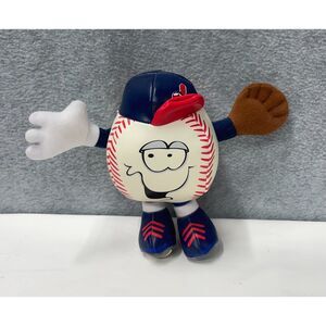 Cleveland Indians Fotoball Sports 2001 MLB Plush Baseball Figure 6" LE